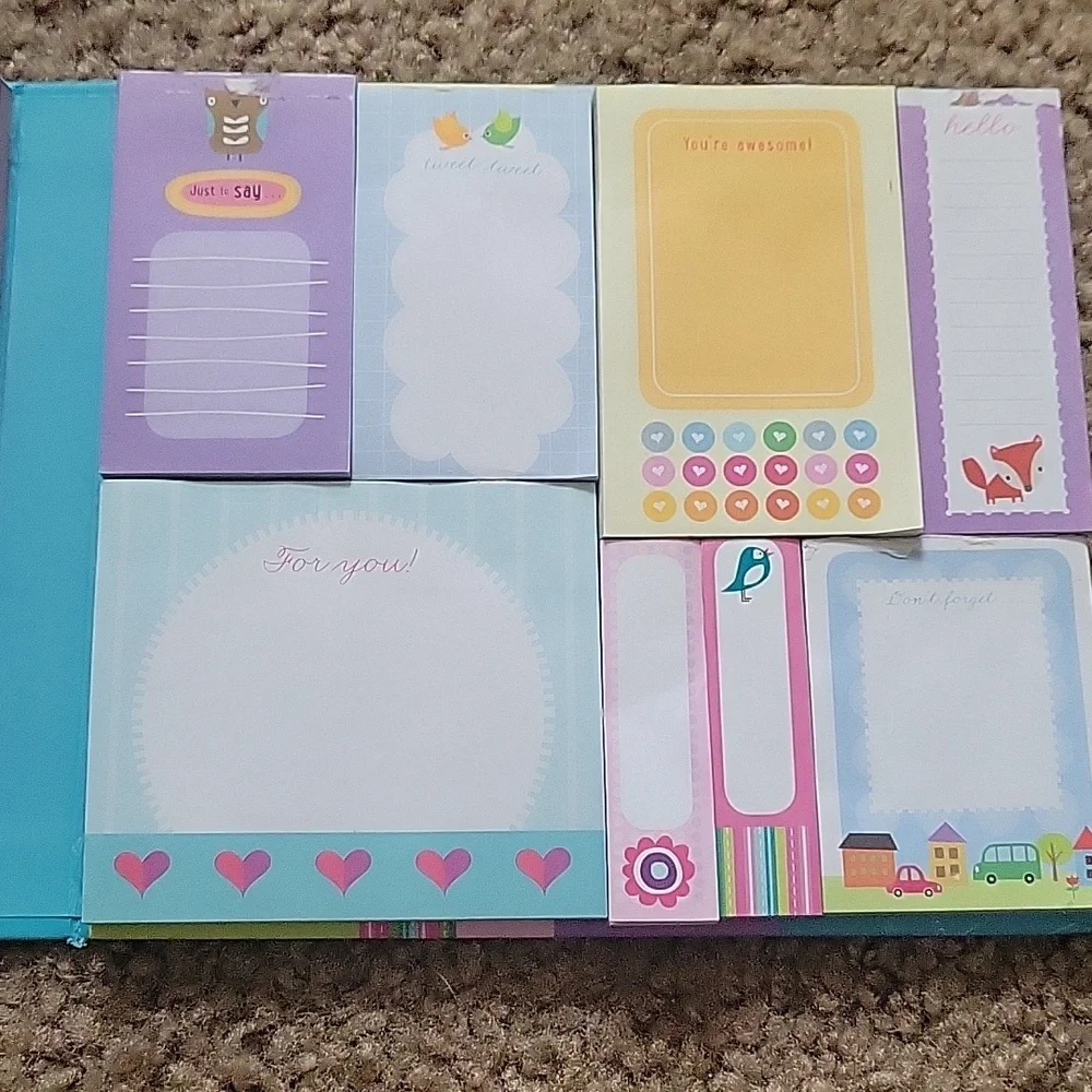 Colorful Sticky Notes Set